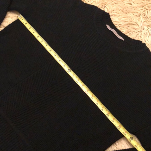 Worn 1x-ATHLETA Wool & Cashmere Sweater-Black-S-Includes FREE Athleta Tote - Picture 6 of 16